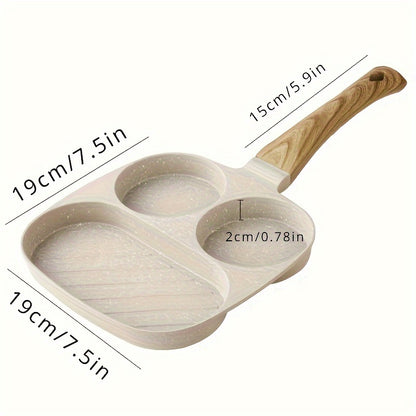 Multi-Section Nonstick Skillet Pan