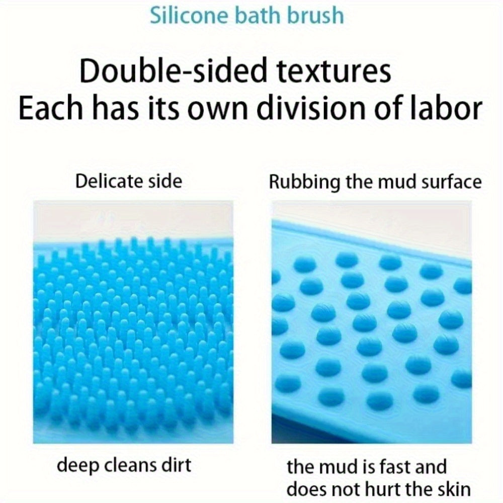 Mixed Set Silicone Back Scrubber
