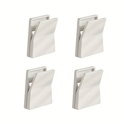 Set of 4 Wall-Mounted Storage Clip Organizer