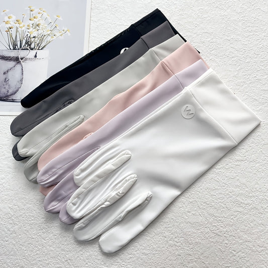 2 Pairs Women's Lightweight Stretch Gloves