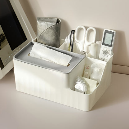Multifunctional Storage Box with a Tissue Holder