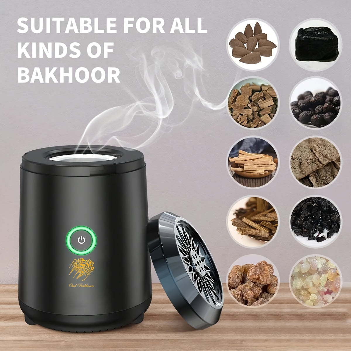 Portable Electric Bakhoor Burner