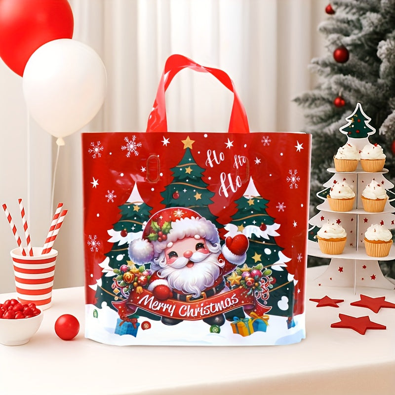 25pcs Festive Santa Claus Christmas Gift Bags