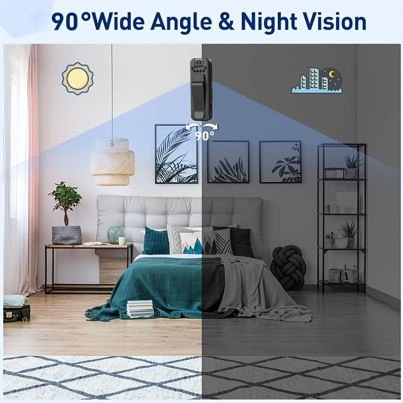 1080P Full HD Wearable Action Camera with Night Vision - HazMarket