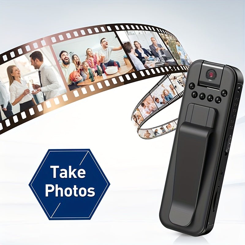 1080P Full HD Wearable Action Camera with Night Vision - HazMarket