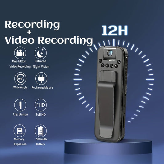 1080P Full HD Wearable Action Camera with Night Vision - HazMarket