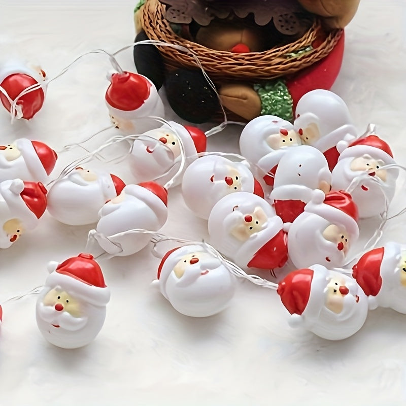 Santa Claus Christmas String Lights