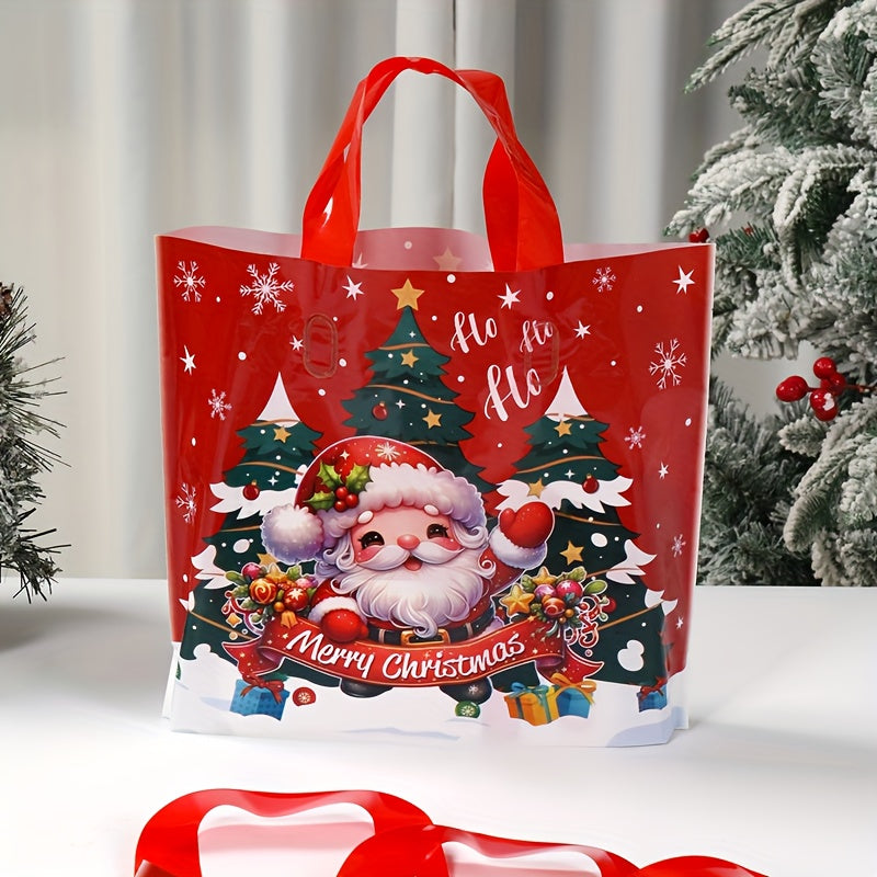 25pcs Festive Santa Claus Christmas Gift Bags