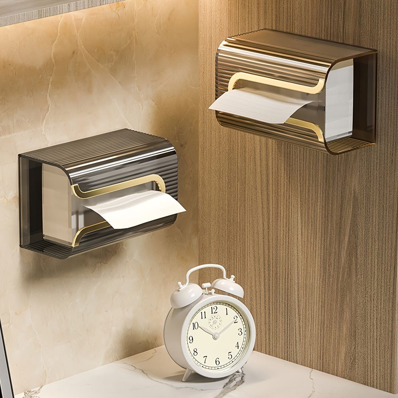 Luxury Wall-Mounted Tissue Holder