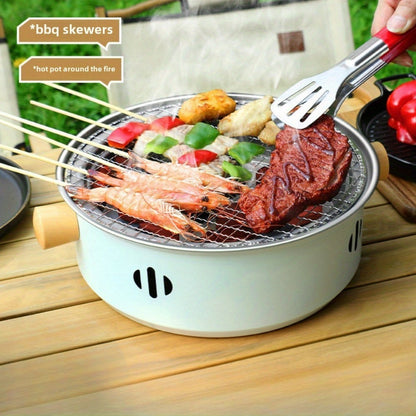 Stainless Steel Charcoal BBQ Grill
