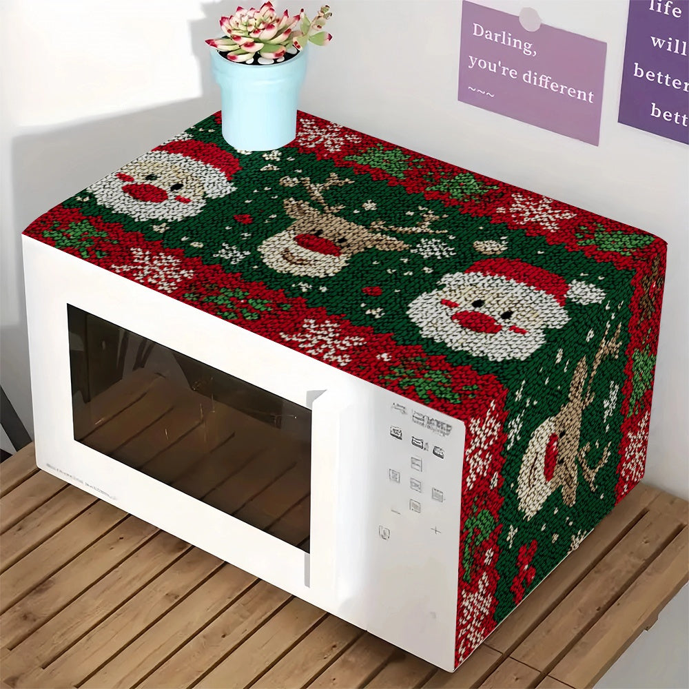 1pc Christmas Oven Mat