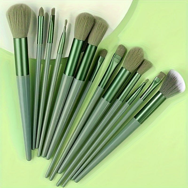 13Pcs Soft Makeup Brush Set - HazMarket