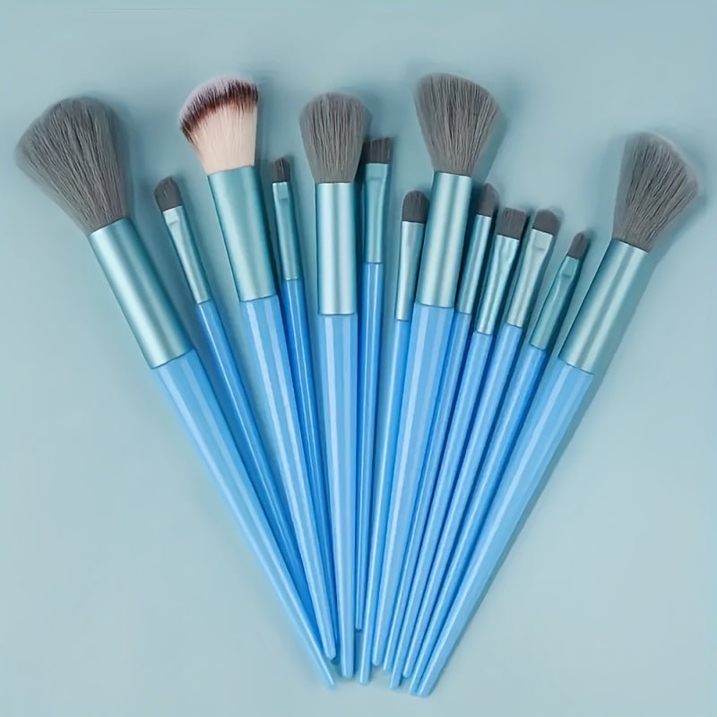 13Pcs Soft Makeup Brush Set - HazMarket