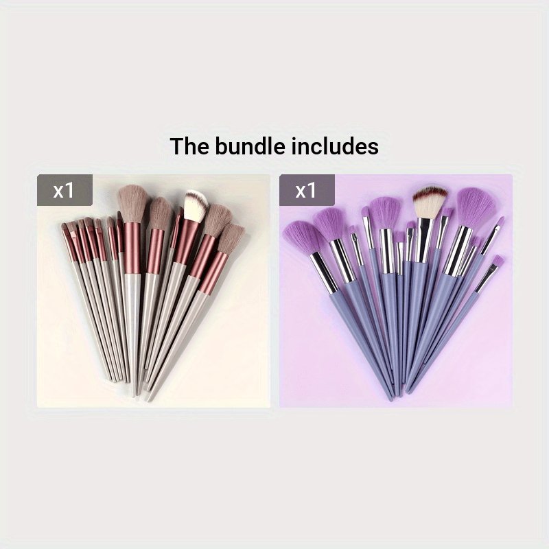 13Pcs Soft Makeup Brush Set - HazMarket