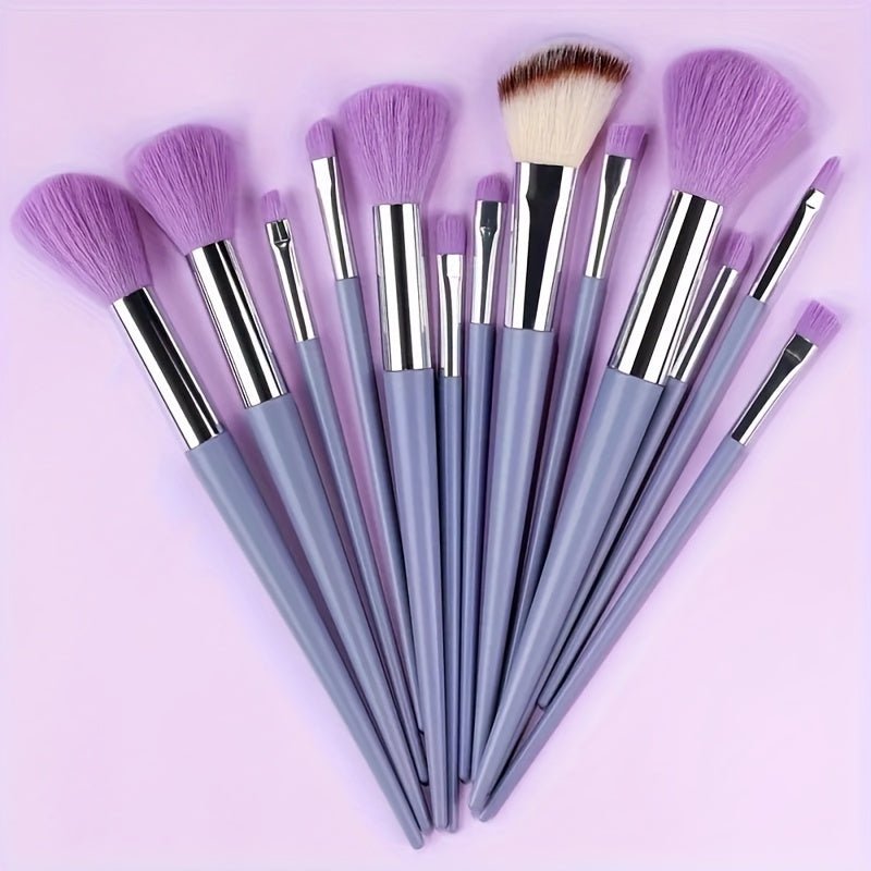 13Pcs Soft Makeup Brush Set - HazMarket