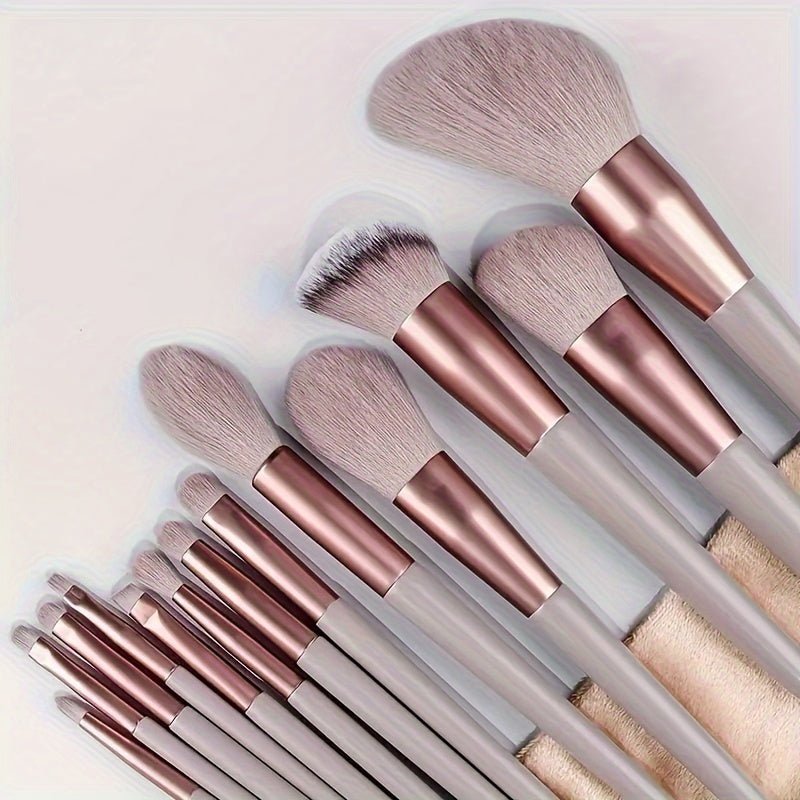 13Pcs Soft Makeup Brush Set - HazMarket