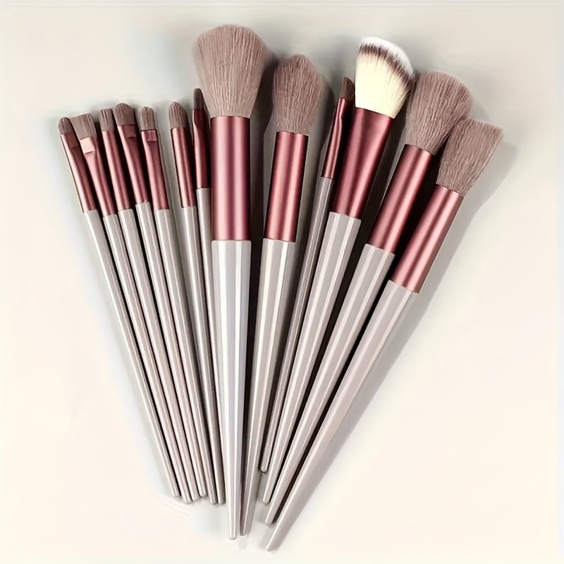 13Pcs Soft Makeup Brush Set - HazMarket