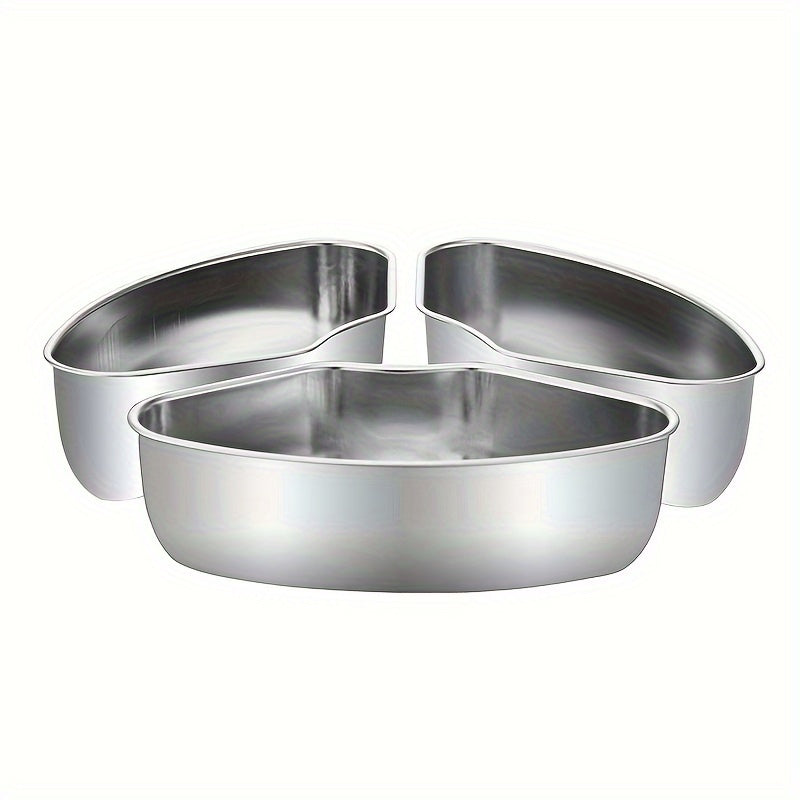 3-Piece Stainless Steel Steamer Set