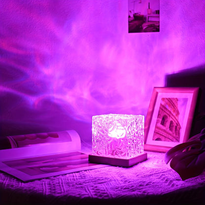 16 Color Ocean Wave RGB Aurora Light Cube with Remote Control - HazMarket