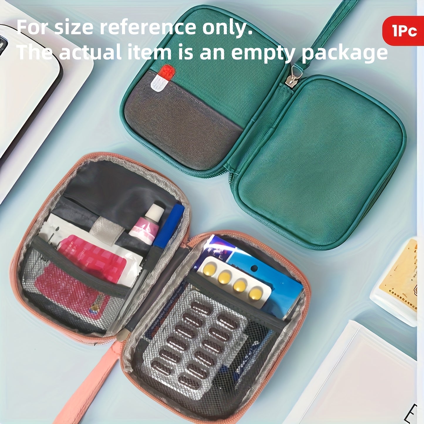 Portable Travel Medicine Pouch