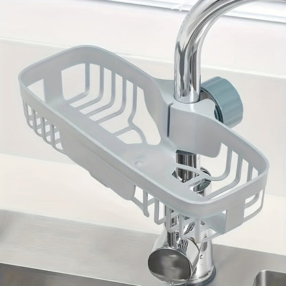 Adjustable Plastic Kitchen Sink Caddy Sponge Holder