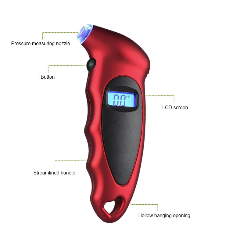 Digital Car Tire Pressure Monitoring