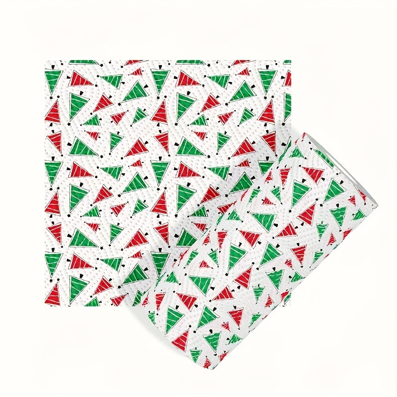 Thickened 3-Layer Christmas Kitchen Paper