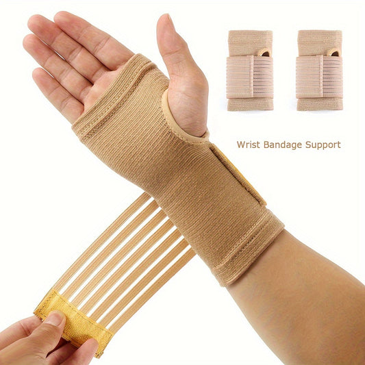 2pcs Wrist And Hand Bandage Sleeve For Men And Women