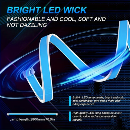 Universal 12V Car Hood Light Strip