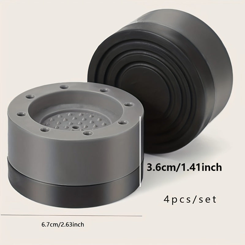 Anti-Vibration Rubber Pads for Washing Machines - 4pcs