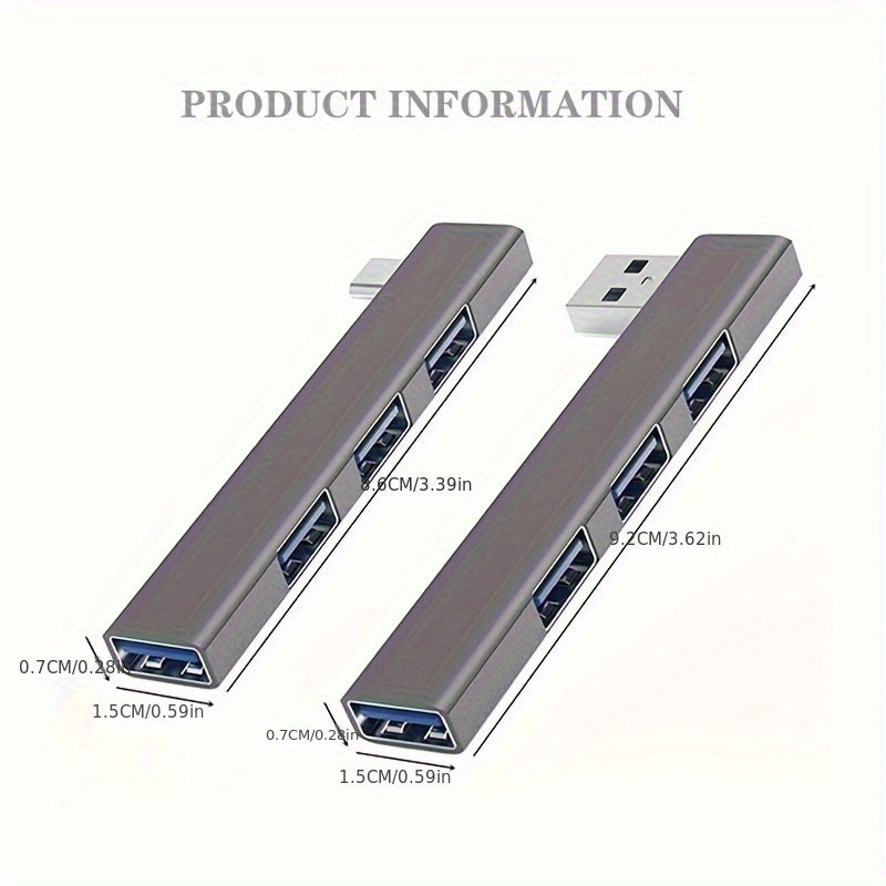 4 Port Multi USB Splitter