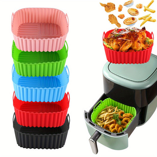 1pc Reusable Silicone Air Fryer Liners