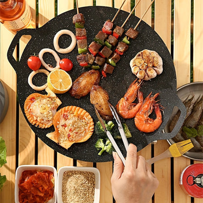 Large Non-Stick Round Grill Pan