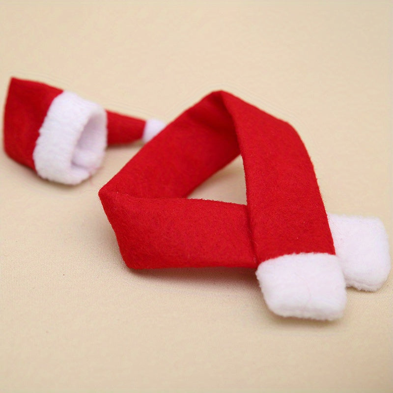 2pcs/set Christmas Bottle Decoration