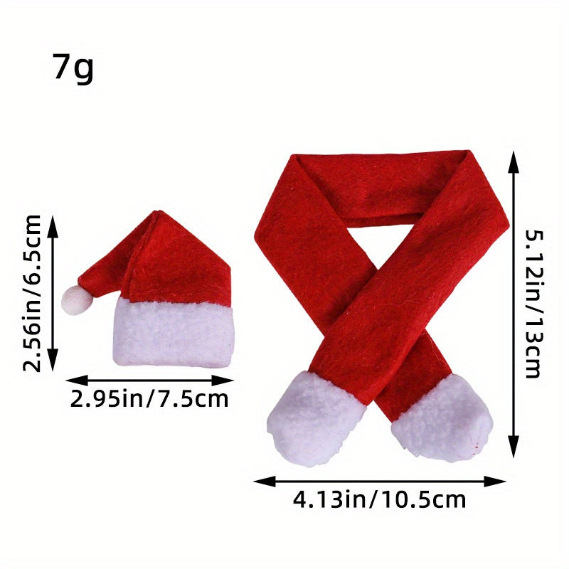2pcs/set Christmas Bottle Decoration
