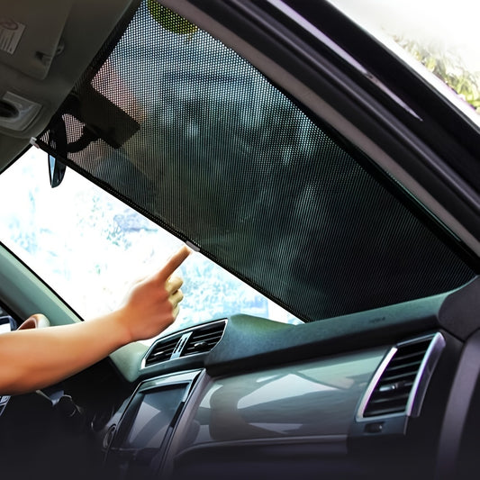 Insulated PVC Windshield Shade for Internal Cooling and Sun Protection