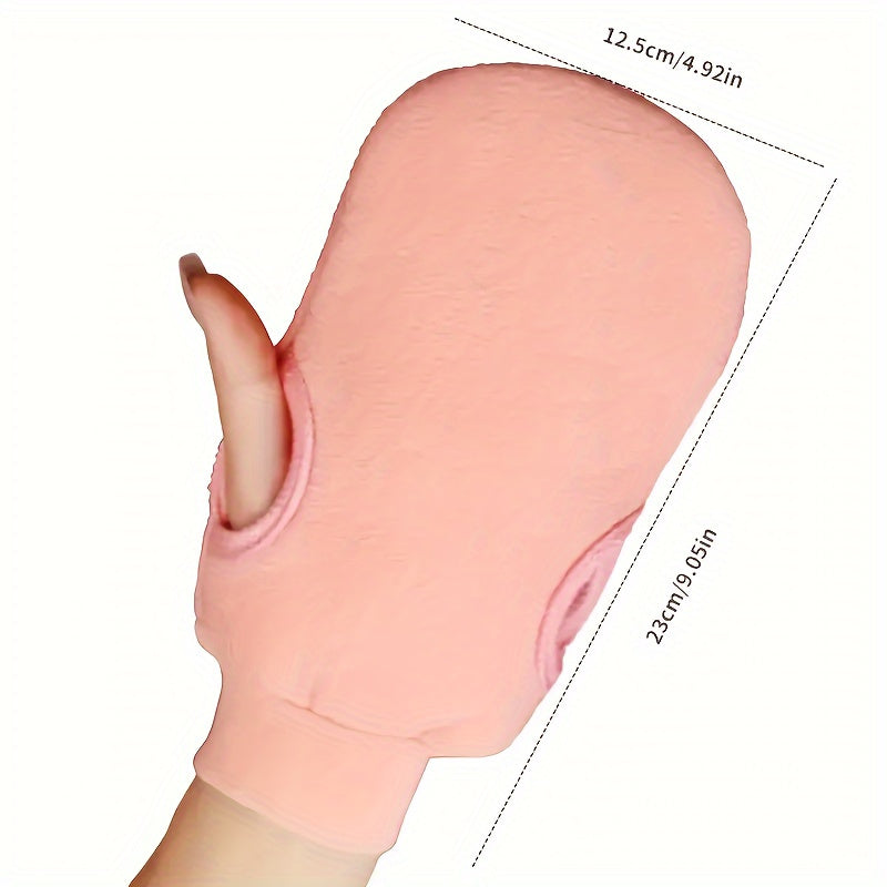 3pcs Double-Sided Exfoliating Gloves