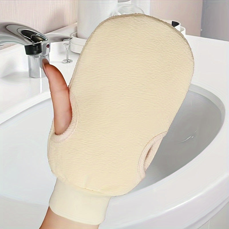 3pcs Double-Sided Exfoliating Gloves