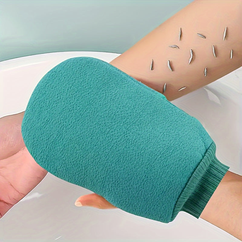 3pcs Double-Sided Exfoliating Gloves