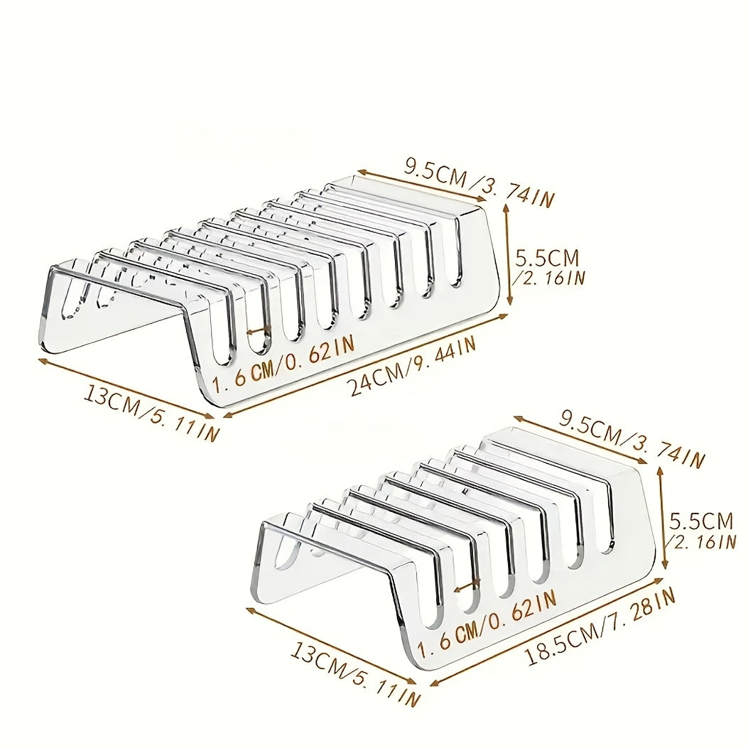 Acrylic Phone, Laptop & Tablet Storage Organizer