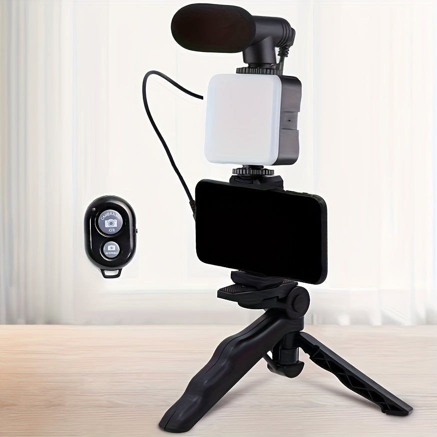 Smartphone & Camera LED Light Kit with Tripod Stand & Wireless Remote