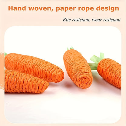 Carrot-Shaped Cat Chew Toys