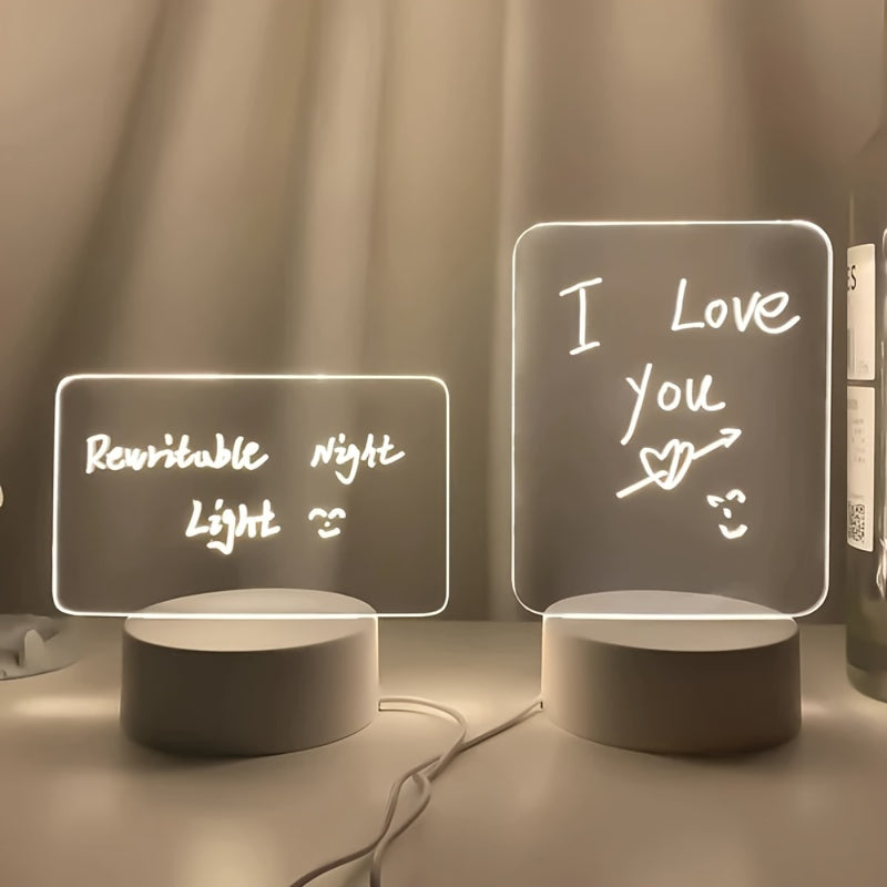 Night Light Note Board