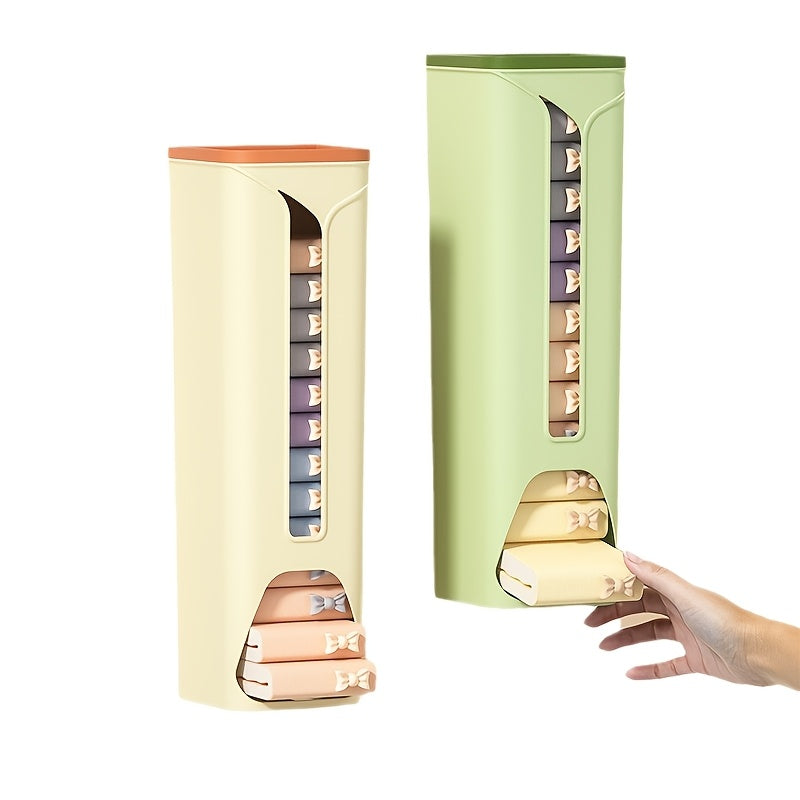 3pcs Wall-Mounted Underwear & Sock Organizer