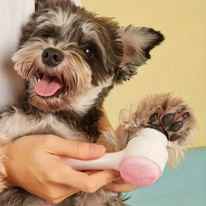 Pet Paw Cleaner and Massage Brush