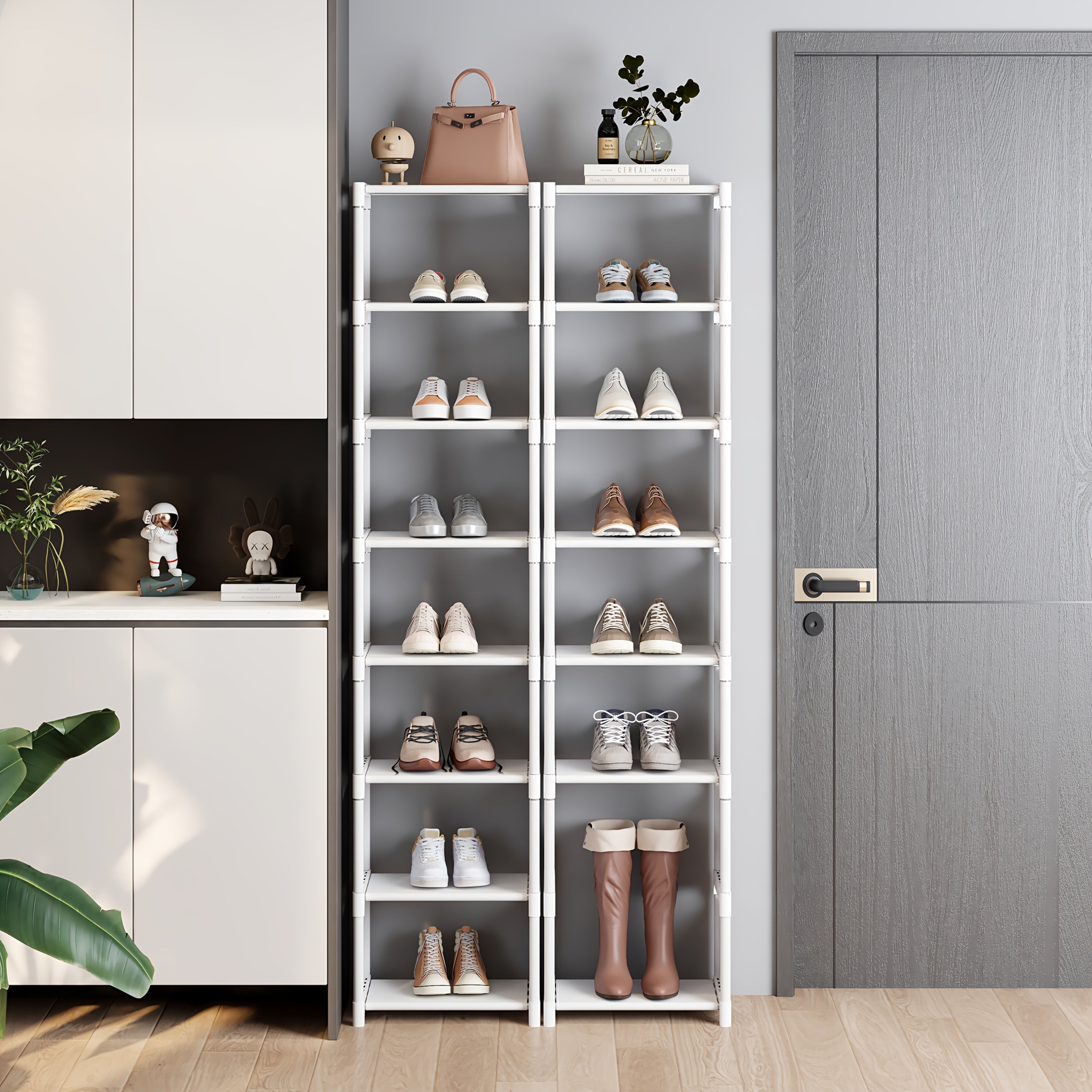 Adjustable Tier Shoe Rack