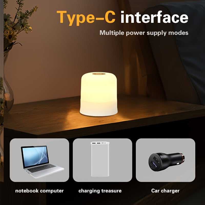 Multi-Color Dimmable Bedside Lamp