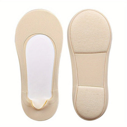 1pair 3D Arch Massage Comfortable And Breathable Invisible Socks - HazMarket