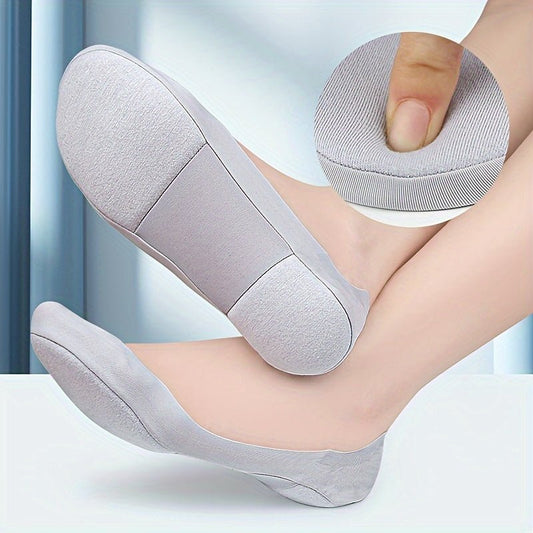 1pair 3D Arch Massage Comfortable And Breathable Invisible Socks - HazMarket
