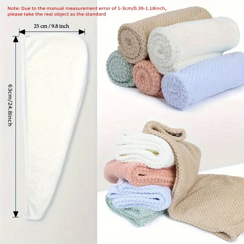 1pc Microfiber Hair Towel Wrap for Women - HazMarket